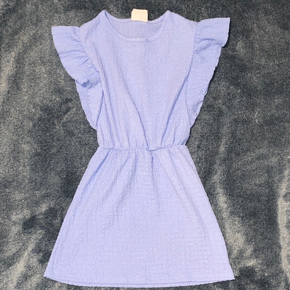 Cotton On Kids Dress in Soft Blue
